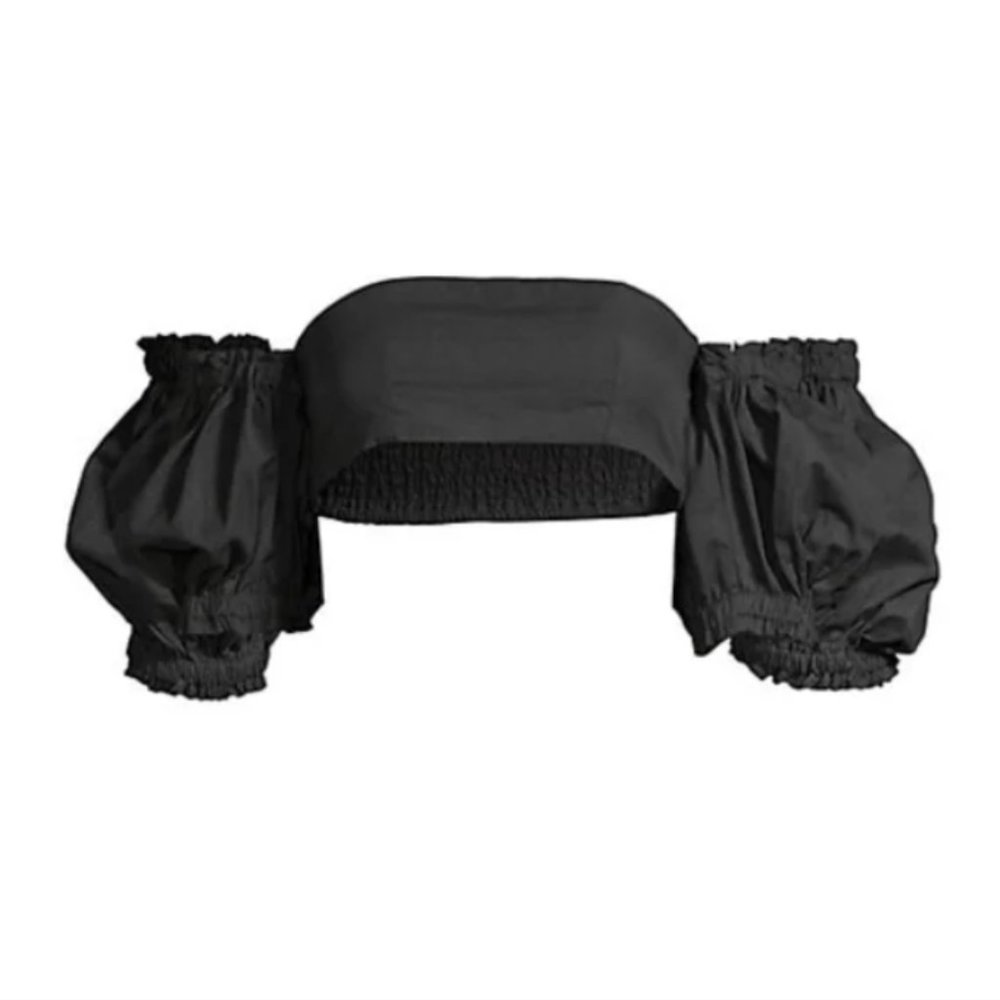 WeWoreWhat Black Coco Top XL - Picture 14 of 14